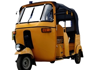 Tricycle électrique de luxe à quatre places pour passagers EV avec batterie au plomb de 135AH Portée de 125km Vitesse maximale de 25 km/h - Product Image 1