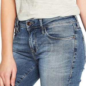 Último Diseño, Servicio OEM, Pantalones Vaqueros para Mujer, Cómodos, Transpirables, de Primera Calidad - Product Image 4