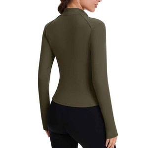 แจ็คเก็ตแทร็คสำหรับฤดูหนาว ผ้าโพลีเอสเตอร์ผสมสแปนเด็กซ์ ดีไซน์ทันสมัย มีกระเป๋าหน้า ทรงคลาสสิก ระบายอากาศได้ดี สำหรับผู้หญิง ลดราคาพิเศษ - Product Image 2