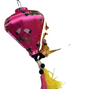 Vietnam Traditional Hoi An <b>Lantern</b> Handmade Silk Hanging Home Decoration Wholesale - Product Image 2
