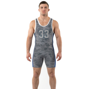 Maillot de lutte sans manches unisexe sublimé, justaucorps de lutte, haut de compression pour entraînement de powerlifting, hauts de lutte pour jeunes - Product Image 4