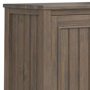 Mobiletto basso Lev marrone fumé per soggiorno - Product Image 2