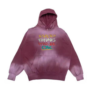 เสื้อฮู้ดดี้ผู้ชายไซส์ใหญ่รุ่นใหม่ล่าสุดสำหรับฤดูหนาว ผ้าฝ้าย 100% ปักลายได้ตามสั่ง ขายส่ง คุณภาพสูง สำหรับกิจกรรมกลางแจ้ง - Product Image 5