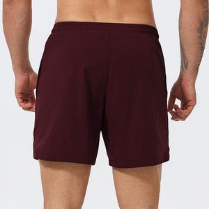 Logo personnalisé, 5 pouces, 100% polyester, imperméable, écologique, séchage rapide, tissu Oxford, uni, cristal, décontracté, luxe, mode, vêtements de sport pour hommes - Product Image 3