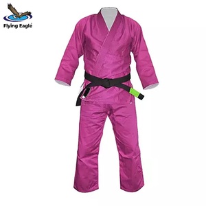 Kimono de Jiu-Jitsu Brésilien (BJJ) personnalisé avec logo, uniforme d'arts martiaux respirant, extensible, léger, durable, en coton, pour l'entraînement au karaté - Product Image 2