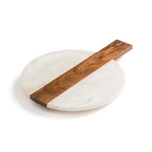 Planche à découper en marbre et bois en gros, résistante au lave-vaisselle et réutilisable pour hôtels, restaurants, cuisines et usage domestique - Product Image 2