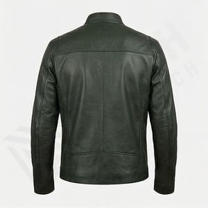 Chaqueta de Motociclista de Cuero Genuino para Hombre de la Mejor Calidad, Nueva Colección de Invierno, Chaquetas de Motocicleta con Protecciones Desmontables Personalizadas - Product Image 2
