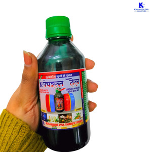 น้ำมันนวดบรรเทาปวดแบบอายุรเวทสีเขียว K-Star Magnetic Panchratan ขนาด 100 มล. สำหรับการบำบัดข้อต่อและกล้ามเนื้อ ช่วยผ่อนคลายและดูแลสุขภาพ - Product Image 2