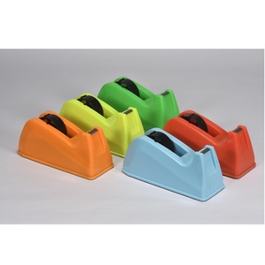 Dispensador de cinta adhesiva de calidad de exportación con cuchilla afilada, cortador de cinta de escritorio para oficina, escuela, embalaje y uso doméstico, disponible para la venta. - Product Image 1