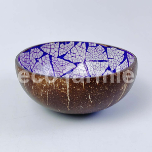 Ready to ship - Coconut lacquer bowl eggshell inlay lacquered coco shell bowls best price from <b>Vietnam</b> factory - Product Image 4