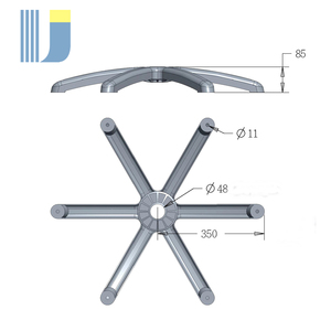 ฐานเก้าอี้ไนลอนเสริมแรงขนาดใหญ่350ตัว - Product Image 4