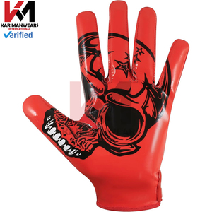 American Football Gloves Private Label Training Wear Custom Logo Bulk Production OEM Manufacturer Bulk Supply for Brands - Product Image 4