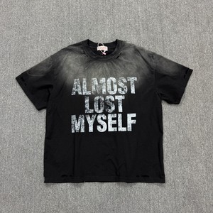 high quality <b>fun</b> faded Men Acid Wash <b>T</b> <b>Shirt</b> 100% Cotton Vintage Washed Oversized Streetwear Custom Logo Summer - Product Image 1