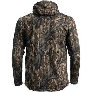 Veste de chasse en softshell, vente en gros d'usine, confortable, de haute qualité, imprimé camouflage, multi-poches, imperméable, pour le camping d'hiver, pour hommes - Product Image 3