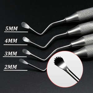 เครื่องมือผ่าตัดทางทันตกรรม BAFA SURGICAL INSTRUMENTS รุ่น BSI-MM-204 ชุดเครื่องมือขูดหินปูน ช้อนขูดหินปูน คิวร์เรต  แบบหยัก  แบบเกรซี่  ปลายสองด้าน  ออกแบบตามหลักสรีรศาสตร์ - Product Image 1