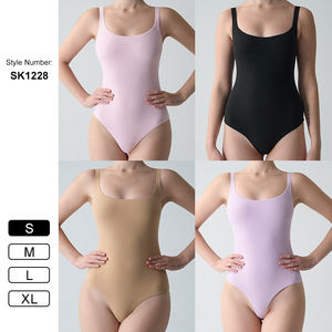 Combinaison de yoga et de fitness pour femmes, tenue de sport sculptante, sexy, dos nu et sans manches - Product Image 6