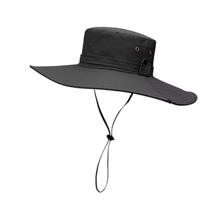 Unisex Adjustable Wide Brim Cotton Cartoon Pattern Waterproof Mesh Fabric <b>Bucket</b> <b>Hat</b> for Adults All Seasons Outdoor Casual Style - Product Image 1