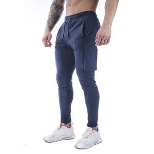 Pantalones Joggers de Lona para Hombre, Moda 2024, Estilo Urbano, Poliéster/Algodón, Venta al Por Mayor, Calidad para Exportación - Product Image 3