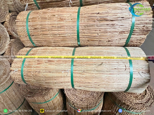 Alfombra de junco en rollo, producto popular para protección de árboles, barrera y cubierta para macetas, ecológica, de alta calidad, natural, para jardín. - Product Image 2