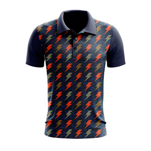 เสื้อโปโลพิมพ์ลายแบบซับลิเมชั่นสำหรับออกกำลังกาย เสื้อโปโลผู้ชายสไตล์ลำลองสำหรับเล่นกีฬาและธุรกิจ แขนสั้น เสื้อโปโลเจอร์ซีย์ประสิทธิภาพสูง - Product Image 4
