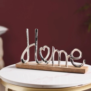 Premium Wood and Metal Art Sculpture Elegant Showpiece for Living Room <b>Decoration</b> and Gift Collection <b>Rustic</b> Wooden and Metal - Product Image 5