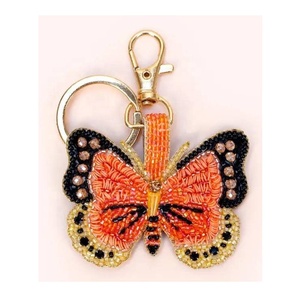 Handmade Beaded Heart Keychain Pink & Red Beaded Bag Charm <b>Key</b> <b>Chain</b> Hold to <b>Keys</b> or Bag Charm Beaded <b>Key</b> <b>Chains</b> Girls Gifted - Product Image 2