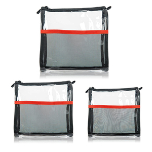 Elegant Ladies Stylish Plastic Pouch Bag with Zipper Closure Reusable Durable Customizable for Makeup <b>Small</b> Essentials - Product Image 6