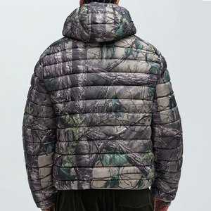 Chaqueta de Invierno para Hombre ARTIZ INTERNATIONAL, Cortavientos, Ecológica, con Capucha, Exterior de Nailon/Algodón, Detalle de Cuentas, Venta al Por Mayor - Product Image 3
