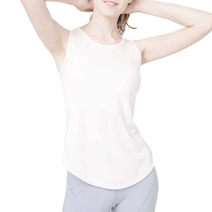 Breathable <b>Women</b>’s Sleeveless Athletic Tank <b>Top</b>, Racerback Heather Gym Shirt, Wholesale Custom Print Sportswear - Product Image 6