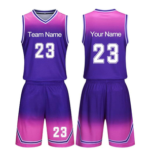 Moisture Wicking Basketball Uniform Customizable Team Logo Jersey And Shorts Lightweight Performance Sportswear For Practice - Product Image 1