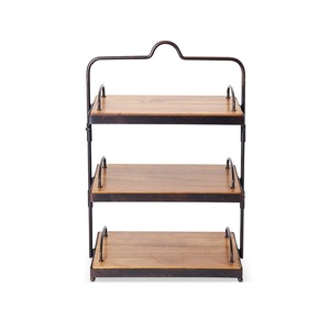 Support à cupcakes en bois naturel fait main, présentoir rustique pour desserts, idéal pour boulangerie, maison, cuisine et événements festifs - Product Image 5