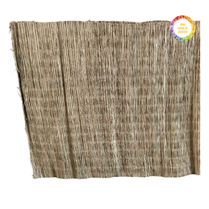 Techo de Paja de Seagrass Cuadrado Portátil, Techo Natural Hecho a Mano para Decoración de Cabañas de Playa y Villas - Product Image 5