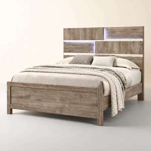 Transitional <b>Bedroom</b> <b>Side</b> <b>Table</b> with 2 Drawer Compact Nightstand Bedside Storage Cabinet Malaysia Manufactured Home Furniture EU - Product Image 4