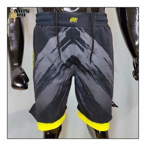 Shorts MMA personnalisés, shorts de combat, shorts d'entraînement pour sports de combat, shorts de grappling, shorts No Gi, shorts hybrides avec compression interne - Product Image 1