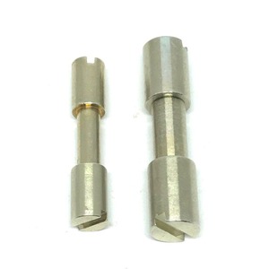 Grands boulons Corby en laiton massif et acier inoxydable, fixations robustes pour manches de couteau, vis filetées, broches, quincaillerie pour couverts - Product Image 2