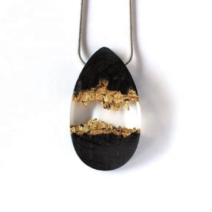 Collar de cuentas de resina de vidrio multicolor hecho a mano de la mejor calidad, estilo vintage, cadena de eslabones, bordado colorido para niñas - Product Image 6