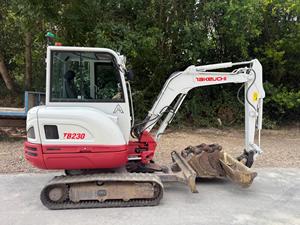 Fournisseur Direct Vente en Gros Mini-Excavatrice sur Chenilles Originale Takeuchi TB230 avec Cœur PLC (Engrenage Moteur) à Couple de Charge Élevé, Prix Abordable - Product Image 1