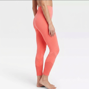 Leggings de yoga taille haute sans coutures avec logo personnalisé pour femmes, vente en gros - Product Image 2