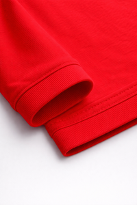 Camiseta Gráfica Roja Oversize para Hombre, Estampado de Atardeceres, Nueva Colección de Verano, Estilo Playero, Algodón, Streetwear, Corte Holgado, Personalizable con Logotipo - Product Image 6