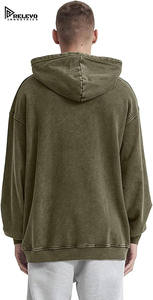 Sudadera con Capucha de Forro Polar Sherpa, Secado Rápido, Transpirable, Ecológica, para Hombre, Hecha en Sialkot, Pakistán, 2 Piezas, 100% Algodón, Buen Precio - Product Image 5