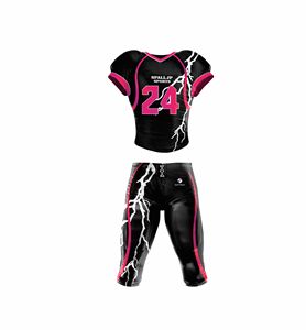 Uniformes de Fútbol Americano Personalizados al por Mayor, Pantalones Cortos y Pantalones Largos Transpirables, Ropa Deportiva Personalizada para Equipos - Product Image 3