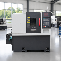 Machine de tournage CNC avec broche à axe C A2-5 pour tournage de précision de petites manchons et de barres de 45 mm LK-160