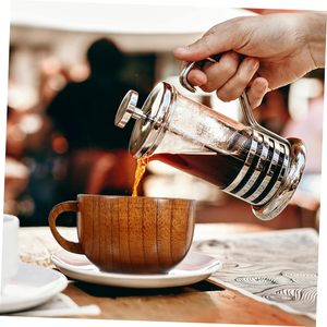 Taza de Té y Café de Madera de Acacia de Lujo, Diseño Clásico Ecológico, Creaciones Lavie, 200 ml, Personalizada, Hecha a Mano, Promocional, para Bodas - Product Image 5