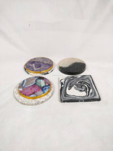 red <b>agate</b> <b>coasters</b> handmade <b>agate</b> <b>coaster</b> from India wholesale mats & pads by CRAFTING CRAFTS - Product Image 3