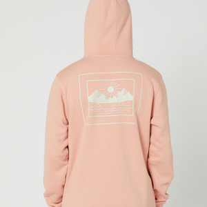 Sudadera con Capucha Premium para Hombre 2026, Color Rosa Polvoriento, con Gráfico en el Pecho Izquierdo, Logotipo Personalizado, Estilo Urbano Pastel, Sudadera HD - Product Image 4