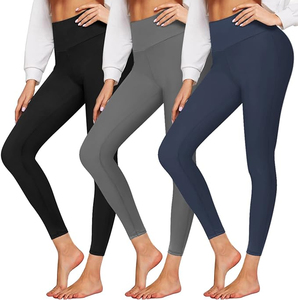 Leggings de Yoga sin Costuras de Cintura Alta para Mujer con Logotipo Personalizado, Pantalones Deportivos Elásticos para Gimnasio, Entrenamiento, Running y Actividades Deportivas - Product Image 5