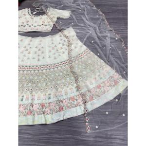 Les plus tendances Beautiful Party Wear Lehenga Choli Taille 2XL - Product Image 6