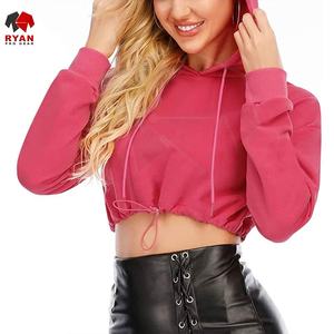 Ryan Pro Gear – Nouveaux sweats à capuche pour femmes, crop top respirant et élégant, couleur personnalisée, grandes tailles, services OEM et ODM - Product Image 3