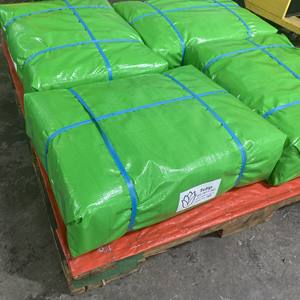 Best Quality 270gr/m2 Custom Logo Woven Coated PE Tarpaulin Sheets Green/Silver Heavy Duty Vietnam Manufacturer Plastic Sheets - Product Image 5