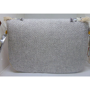 Bolso de Mano de Noche Estilo Bohemio Tribal Indio Banjara, con Forro de Satén, Diseño Étnico, Patrón Geométrico, Hecho a Mano - Product Image 4